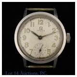 1940s Omega WWII Military Style 2162 Wrist Watch