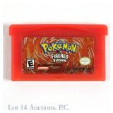 Game Boy Advance Pokemon FireRed Game