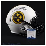 Rod Woodson Signed Steelers FS Helmet (Beckett)