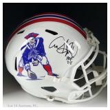 Andre Tippett Signed Patriots FS Helmet (Schwartz)