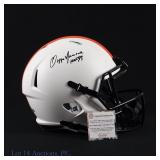 Ozzie Newsome Signed Browns FS Helmet (Schwartz)