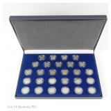 USA 90%-Silver Mercury Dimes in AHS Display (27)