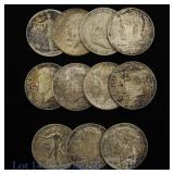 USA 90%-Silver Half Dollars (11)