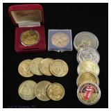 Disney, Elvis, Star Wars, Beatles, Etc. Medals, 14
