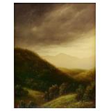 Thomas Locker "Through the Valley" Oil Painting