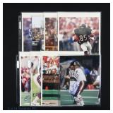 8 Signed Photos Of Former Chicago Bears