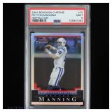 2004 Bowman #75 Peyton Manning Refractor (PSA 9MT)