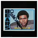 Gale Sayers Signed 1972 Topps Card #110