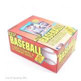1987 Fleer Baseball Cards Cello Box
