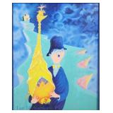 Dr. Seuss Original Signed & #ed Serigraph