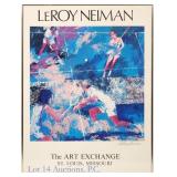 Leroy Neiman "Mixed Doubles" Signed Poster