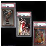 1994/95/96 Fleer/Finest Michael Jordan (PSA 7-8)