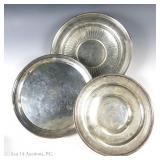 Sterling Silver Plates (3)