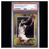 1996 SkyBox E-X 2000 #9 Michael Jordan (PSA 7 NM)