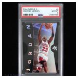 2006 Fleer E-X #4 Michael Jordan (PSA 8 NM-MT)