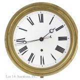 French Regulator Clock  Pinwheel Movement, c. 1900