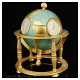 Gubelin Globe Weather Station Desk Clock