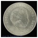 1973 Netherlands Silver 10 Gulden