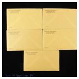 1963 (P) USA Silver 5-Coin Proof Set SEALED OGP, 5