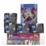Star Wars Galaxy Topps Sealed Box, Star Trek, LOTR