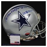Ed Too Tall Jones Authentic Cowboys FS Helmet, PSA