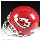 Joe Montana Signed Chiefs Authentic FS Helmet COA