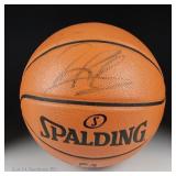 Dennis Rodman Signed Spalding Basketball JSA