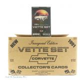 Corvette 1991 Vette Set Collector Cards Case