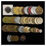Various Tokens & Medals (40+)