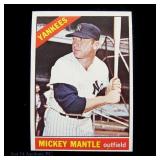 1966 Topps Baseball Card (#50 Mickey Mantle)