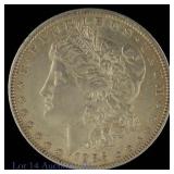 1886-O USA Silver Morgan Dollar (*AU)