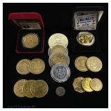 Various NFL, NBL, Olympic & Related Medals, 17