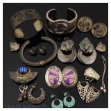 Mixed Lot of Sterling Silver Jewelry