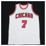 Toni Kukoc Signed Chicago #7 Jersey JSA