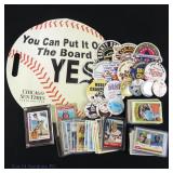 1950s - 1970s Baseball Cards & Buttons