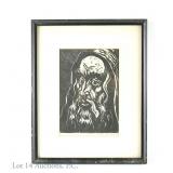 Jacob Steinhardt (1887-1968) Woodcut