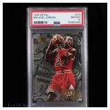 1995 Metal Michael Jordan Basketball Card - PSA 10