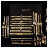 Bulova Gold Tone Ladies