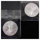 2018 (W) American Silver Eagle $1 Bullion (2)