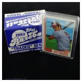 1982 Topps Traded Series Baseball Cards (Complete)