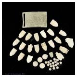 Civil War Union Officers Belt Buckle & Bullets