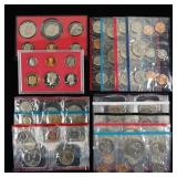 1974 - 2000 USA Proof & Mint Coin Sets (7)