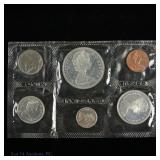 1965 Canada Silver 6-Coin Mint Set (ASW 1.1 Ozt.)
