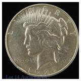 1927 (P) USA Silver Peace Dollar