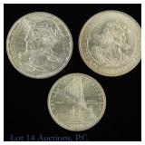 1966-1969 Portugal Silver Escudos GEM BU (3)