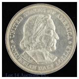 1893 USA Silver Columbian Expo Comm. 50c