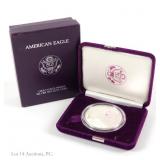 1986-S American Silver Eagle Proof $1 in OGP