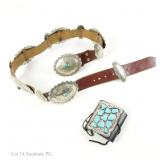 G&L Leekity Zuni Pueblo Sterling Silver Arm Guard