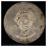 1959 Israel Silver Sholem Aleichem Comm. Medal