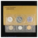 1963 (P) USA 5-Coin Silver Proof Set in OGP